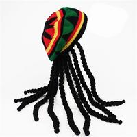 Bob Marley Şapkalı Peruk